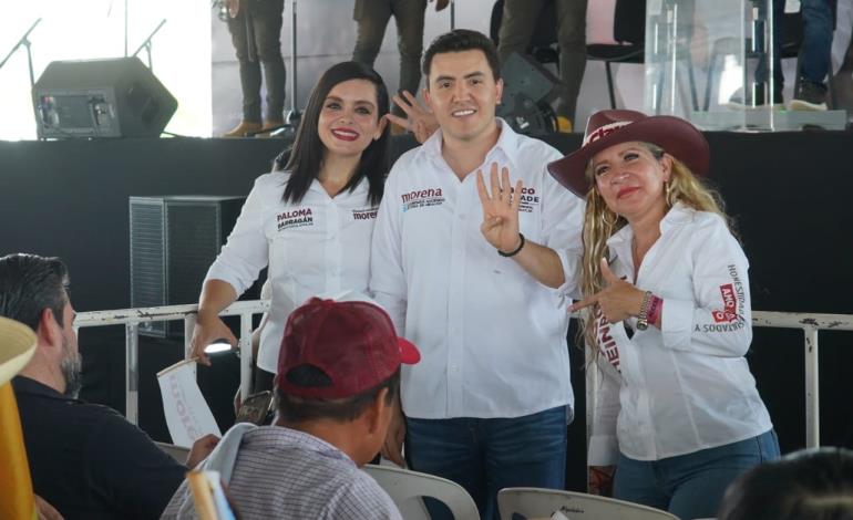 En su visita a las huastecas Claudia Sheinbaum apoya a las juventudes