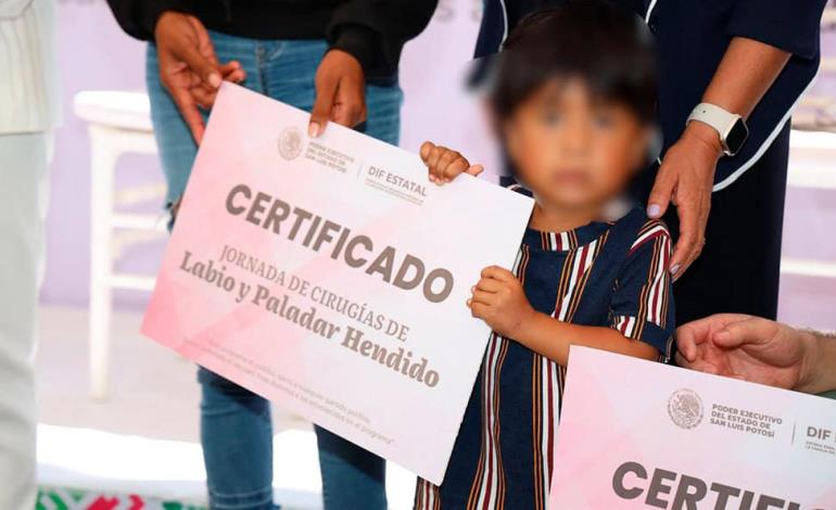 Niños recibirán una cirugía reconstructiva 