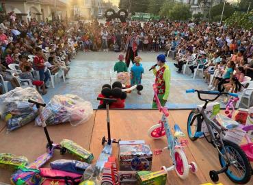 Gran festival del "Día del Niño"