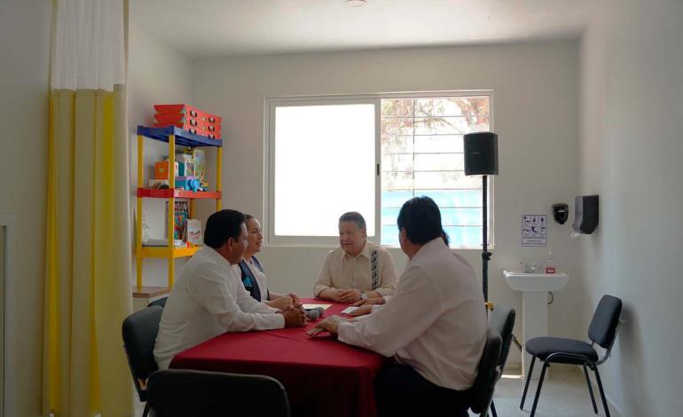 Supervisan rehabilitación del Centro de Salud de Sabanilla, en el municipio de Cardonal