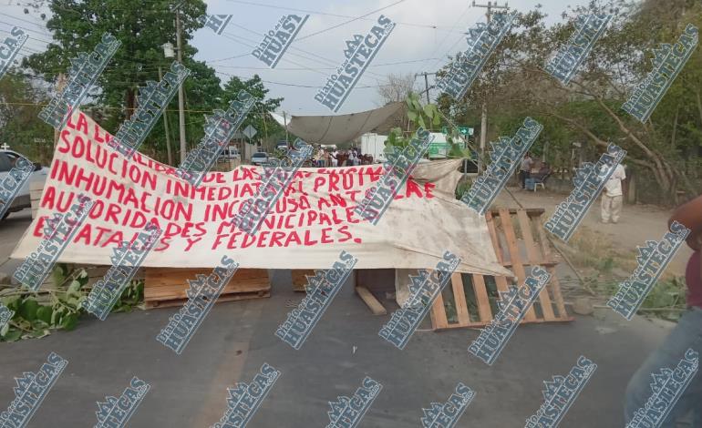 Bloquearon la México - Tampico