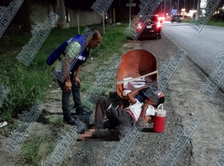 Hallaron a hombre tirado en la carretera