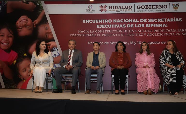 Hidalgo, sede de encuentro nacional en pro de los derechos de niñas, niños y adolescentes