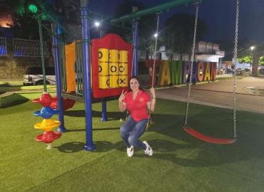 Parque de juegos, una realidad