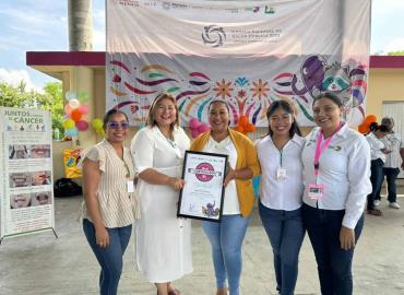 Certifican Axtla como promotor de la Salud 