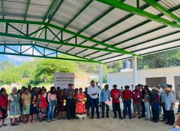 Inauguran Galera en La Soledad