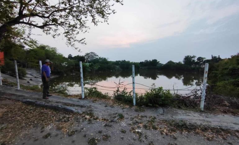 Avistaron lagarto en La Presa del Chapó 