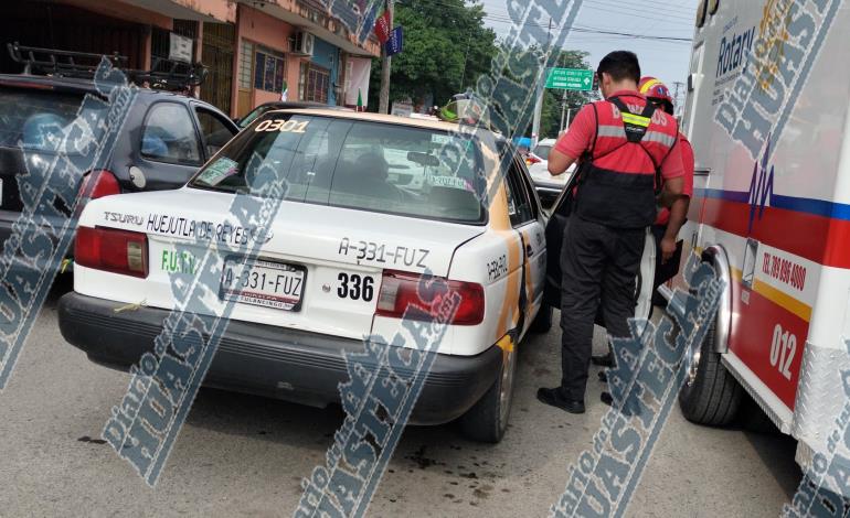 Lesionado en choque