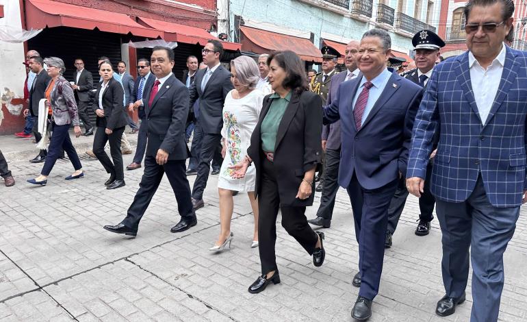 Recorre Gabinete de Gobierno Centro Histórico de Pachuca