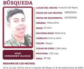 Buscan a jovencito