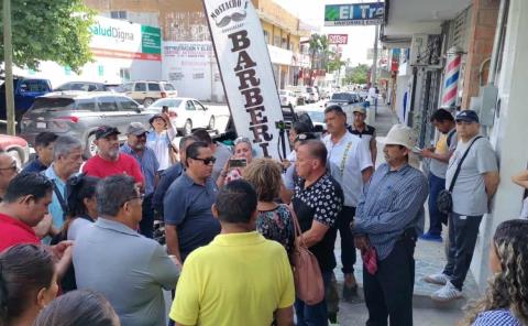 Realizaron protesta jubilados del Estado