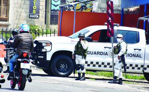 Guardia Nacional no molestará a civiles