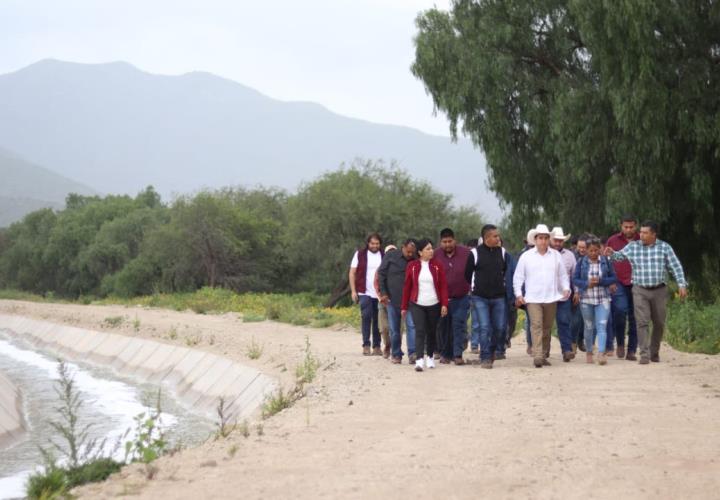 Entrega Saderh Canal Principal Alto de Alfajayucan