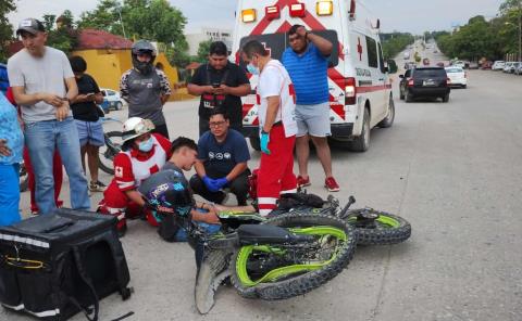 MÁS ACCIDENTES DE MOTOCICLISTAS