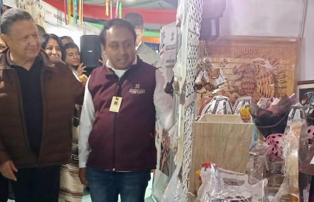 Colocan stand de artesanías penitenciarias en la Feria de San Francisco Pachuca Hidalgo 2024