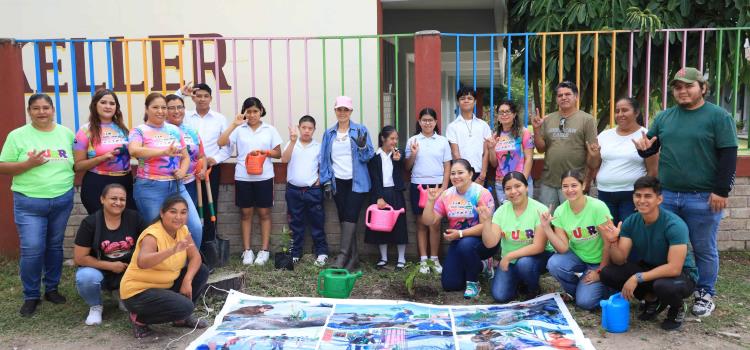 Programa Reverde-ser llegó a la Hellen Keller 