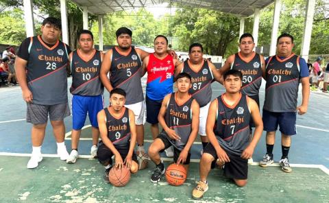 Chalchitepetl campeón en el basquetbol comunitario

