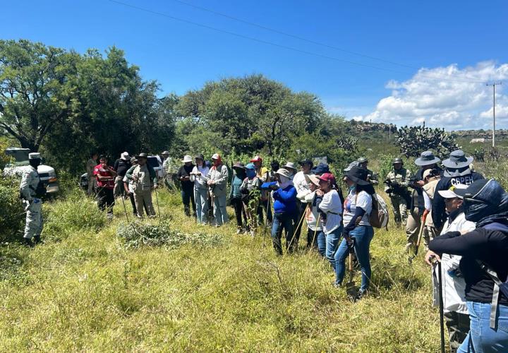 Mediante coordinación interinstitucional, CBPEH realiza labores en Huichapan y Tecozautla