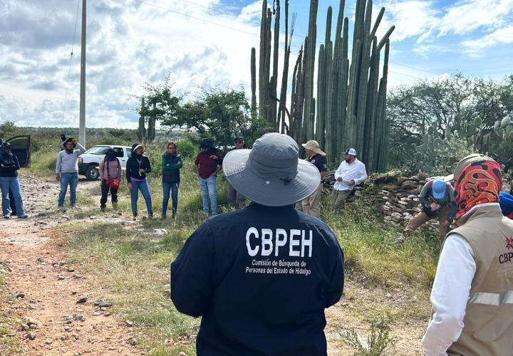 Mediante coordinación interinstitucional, CBPEH realiza labores en Huichapan y Tecozautla