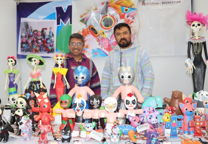 Pabellón artesanal destaca en la Feria de San Francisco Pachuca Hidalgo 2024