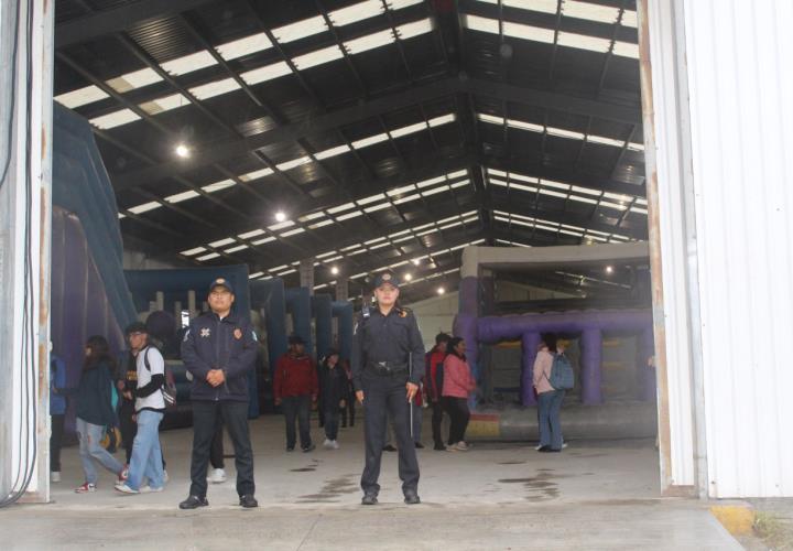 PIBEH implementa operativo de seguridad intramuros en la Feria de San Francisco Pachuca Hidalgo 2024