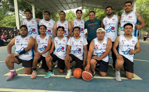 Ahuehueyo 1 campeón en basquet comunitario
