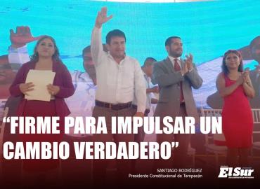 Santiago es hoy PRESIDENTE MUNICIPAL