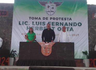 Luis Fernando se comprometió a seguir trabajando por el bienestar del pueblo