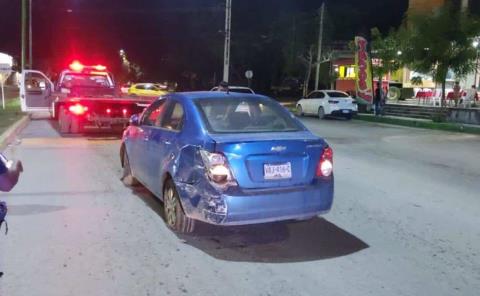 Chocaron auto en Ejército Mexicano      
