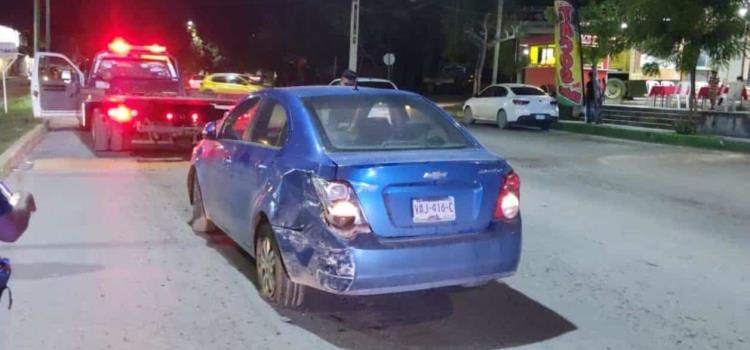 Chocaron auto en Ejército Mexicano      