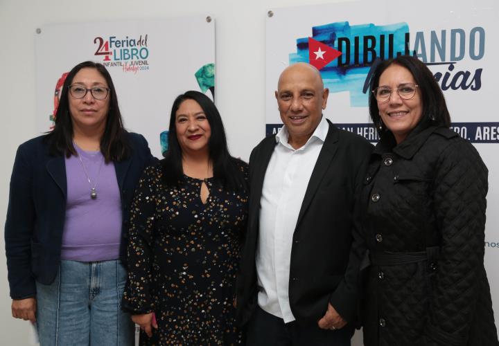 Dibujando Historias: La magia del arte infantil de Arístides Hernández ´Ares´, llega a Pachuca