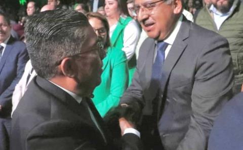 Fortalecen seguridad con los 59 municipios  
