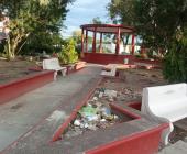 Tiradero de basura La plaza del Puente 