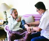 Atención médica a los abuelitos en sus casas