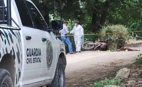 EJECUTARON A MOTOCICLISTA