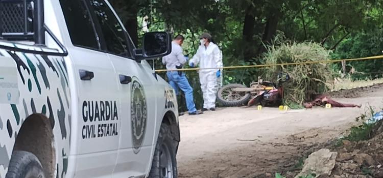 EJECUTARON A MOTOCICLISTA