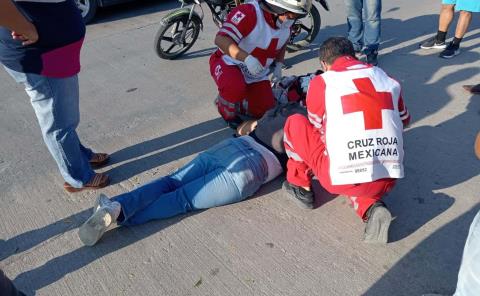 Lesionado en encontronazo