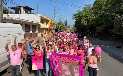 Busca Ayuntamiento sensibilizar sobre el cáncer de Mama