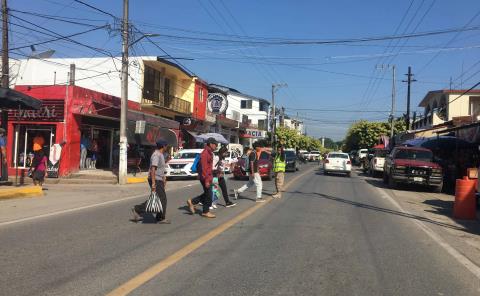 Establecen cuatro puntos peatonales en Matlapa