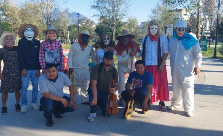 Huastequitos de Tamazunchale llevan su cultura a Monterrey