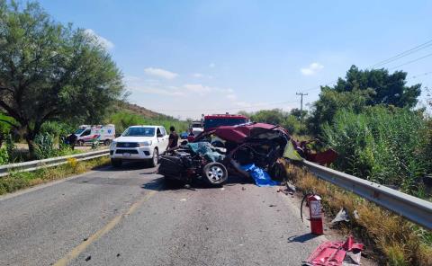 AGENTE DE LA GCE MUERTO EN CHOQUE
