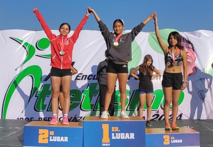 Atleta Tamazunchalense triunfa en San Luis Potosí