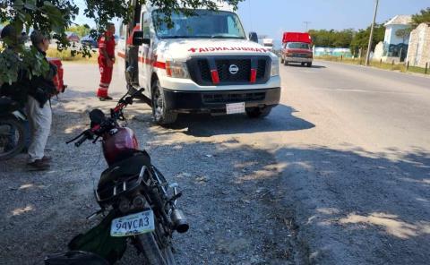 MOTOCICLISTAS ACCIDENTADOS