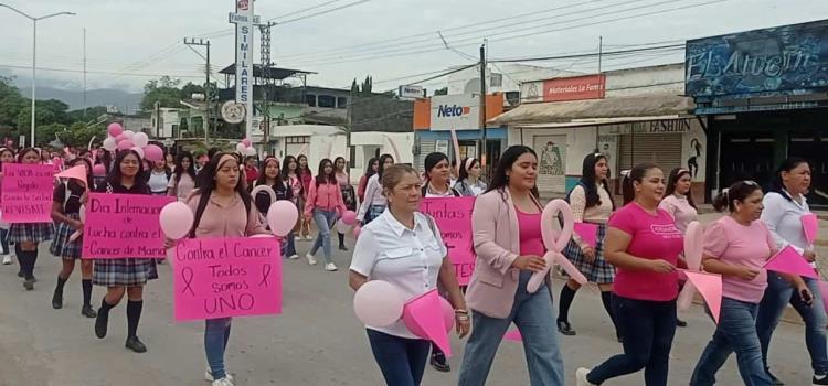 Caminata contra cáncer de mama