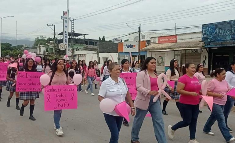 Caminata contra cáncer de mama