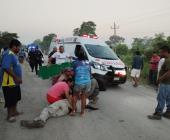 Motociclista mató a un adulto mayor