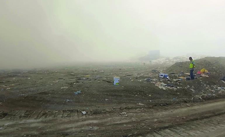 Nube de humo afectó a Valles