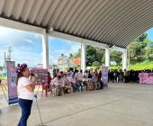 Llevaron a cabo Caminata Rosa 