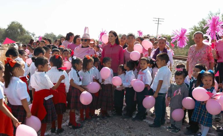 Realizaron la toma de fotografía  "Luz Rosa" 