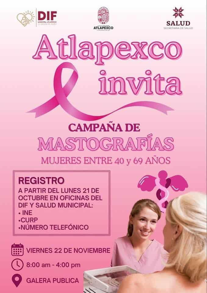 Realizarán campaña de mastografías 